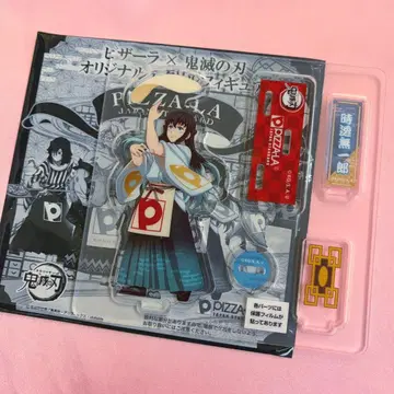 귀멸의 칼날 피자라 콜라보 아크릴 스탠드 토키토 무이치로