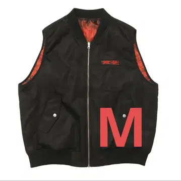 새상품 M 사이즈 BABYMETAL x VANS MA-1 리버서블 베스트