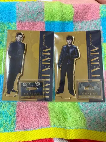 뮤지컬 마타하리 카토 카즈키 아크릴 스탠드 2종 세트