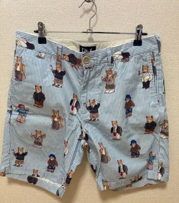 PAUL IN THE HOUSE 캐릭터 패턴 숏팬츠 M