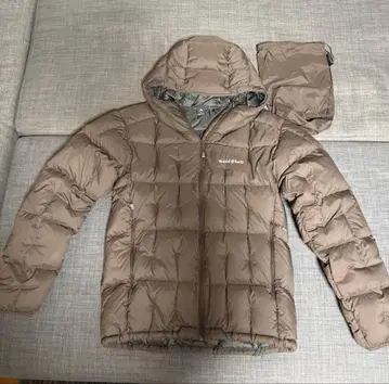 montbell 네쥬 다운 다크 브라운