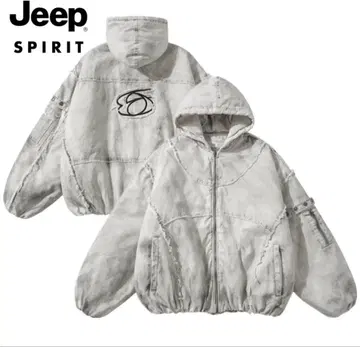 JEEP SPIRIT 데미지 다운 자켓