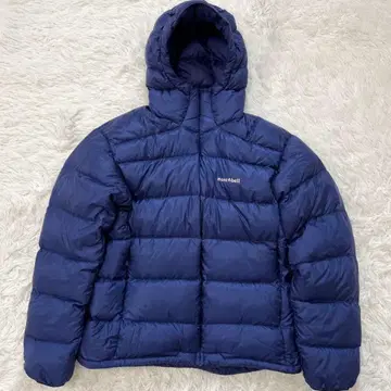 몽벨 라이트 알파인 다운 후드티 네이비 완판템 XL 1101606