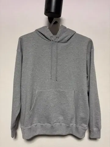 크로스 스티치 그레이 후디 후드티 헤비웨이트 3XL
