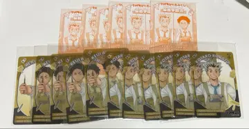 하이큐 점프 페스타 쇼와노트 클리어 카드 보쿠토 코타로 아카아시 케이지