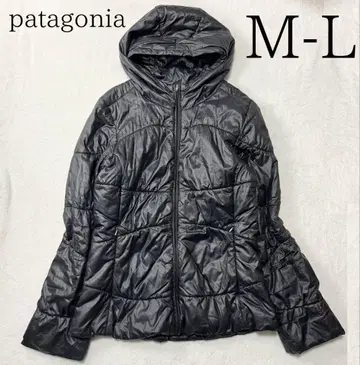 새상품급 파타고니아 퀼팅 다운 자켓 허리 마크 초경량 450g