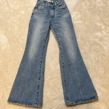 MOUSSY MVS FLARE 플레어 데님 23인치 블루