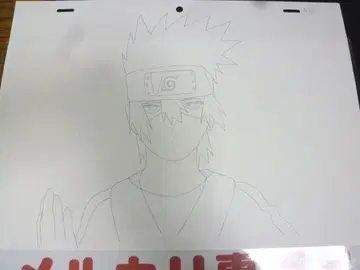 카카시 A111 직필 레이아웃/원화/수정/동영상 나루토 NARUTO