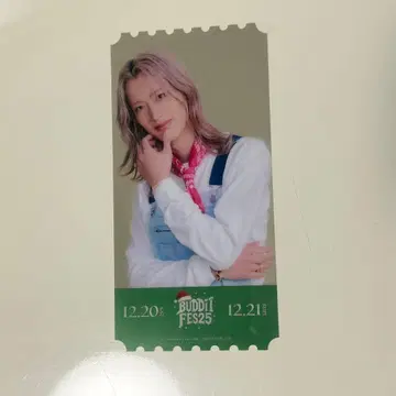 MORRIE 클리어 픽처 티켓