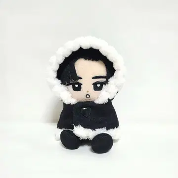 Snow Man 스노치루 블랙 컬러 칠누이 코스튬 복슬복슬 의류