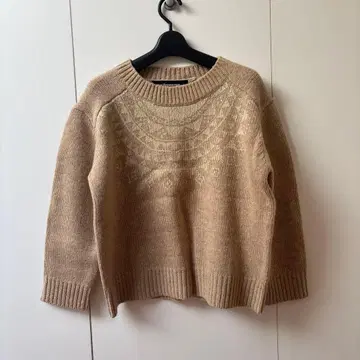 메르시보쿠 큼직한 울 니트 (새상품급)