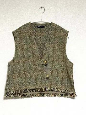 북유럽 생활 잡화점 [옷장을 신선하게] 헤링본 무늬 울 베스트