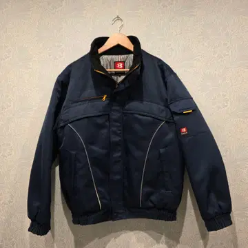 바틀 점퍼 네이비 컬러 자켓 블루종 L