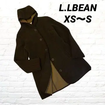 [ L.LBEAN ] 후디 프리 스코트 안쪽 보아 XS 브라운