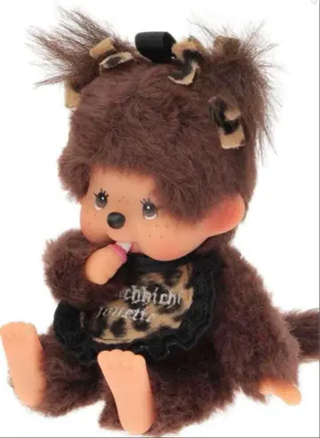 [ monchhichi x jouetie ] 레오파드 키체인 몽치치