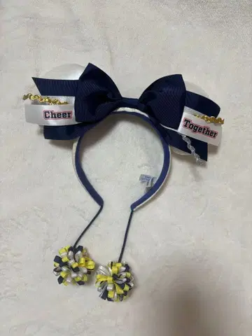 cheer together 미니 머리띠