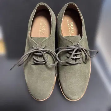 랄프 로렌 스웨이드 레이스업 슈즈 25.5cm 새상품급