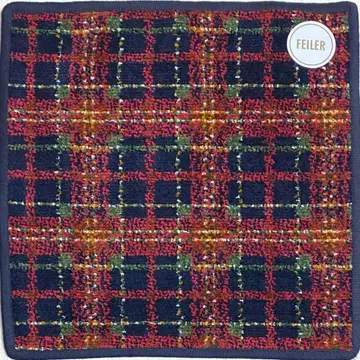 페이러 타월 손수건 타탄 무드