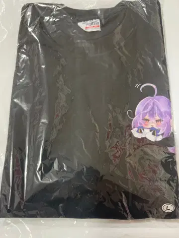보라색 물 키키 생일 2023 [전지전능] t셔츠 L 사이즈 나나시잉크