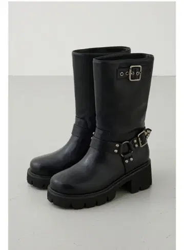 블랙 엔지니어 부츠