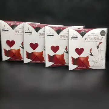 가네보우 엑설런스 미압의 천사 퓨어 블랙 L 4개 세트