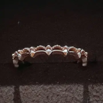 노제스 핑크 골드 10k 비금속 반지