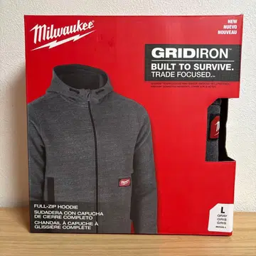 [ 일본 미발매 ] milwaukee GRIDIRON 후디