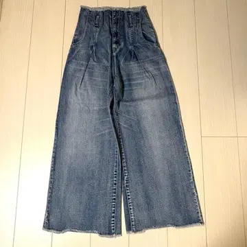 mystic 하이웨스트 와이드 팬츠 사이즈 1