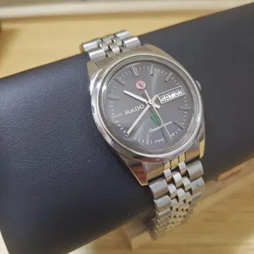 [세트] [RADO] 자동 와인딩 남성용 손목시계 보관 케이스 그린 호스