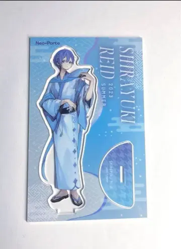 화이트 스노우 레이드 여름 축제 아크릴 스탠드 1점