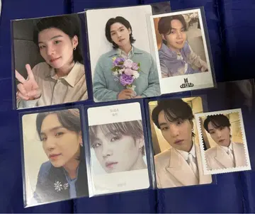 BTS SUGA 트레이딩 카드 스티커