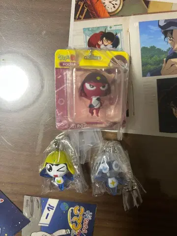 타마마, 기로로, 도로로 피규어와 캡슐 토이 세트