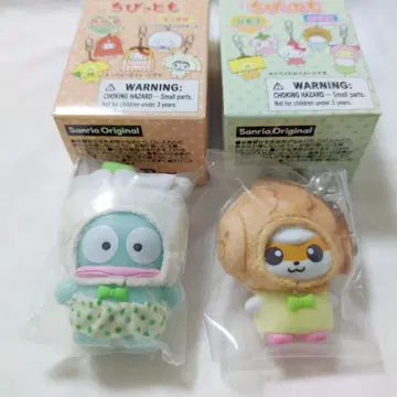 치비토모 코로코로 밤 린 한교동 2개 반찬 화과자 세트