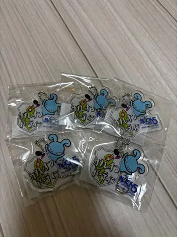 새상품 미개봉 라지토군 NACK5 카메파 아크릴 키링 5개 세트