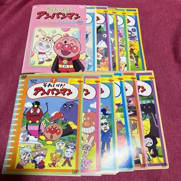 대여용 호빵맨 DVD 1992년 시리즈 전 12권 세트