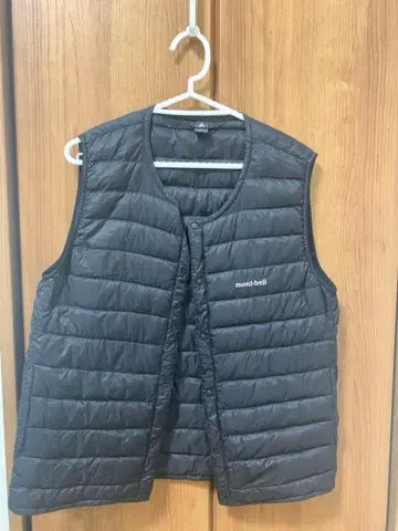 mont-bell 다운 베스트 블랙 M