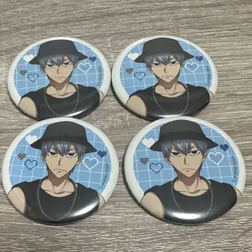 나약한 벌레 페달 Y2K 캔뱃지 쿠로다 유키나리