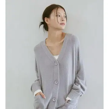 젤라피케 젤라또피케 레이어드 핫 스무디 가디건 그레이