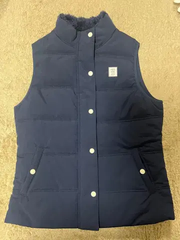 FJ 네이비 다운 베스트 L 사이즈