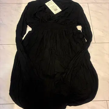 새상품 미사용 EGOIST 블랙 튜닉 F 사이즈