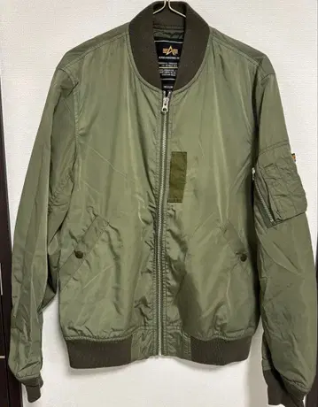 ALPHA INDUSTRIES MA-1 플라이트 자켓 카키 M
