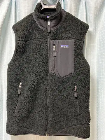 patagonia 레트로X 플리스 베스트 M 블랙