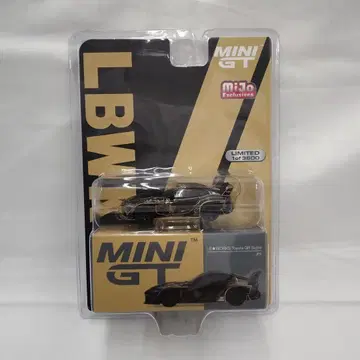 MiNiGT LBWORKS 도요타 GR 수프라 JPS mijo 한정판