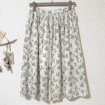 빈티지 꽃무늬 스커트