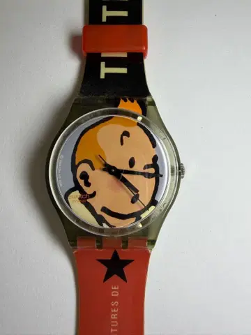 빈티지 Swatch [ 땡땡 ] 가동 확인 완료