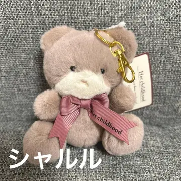 Bleu Bleuet 그 시절의 친구 봉제 인형 키체인 곰