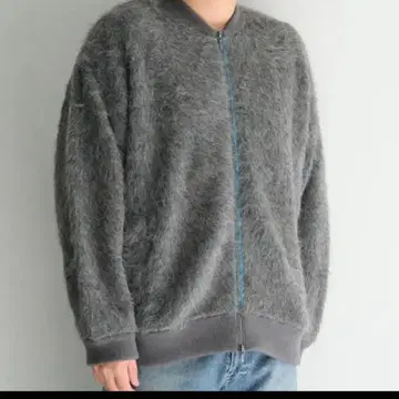 [ 미사용 새상품 ] TheInoueBrothers 수리알파카 봄버 자켓