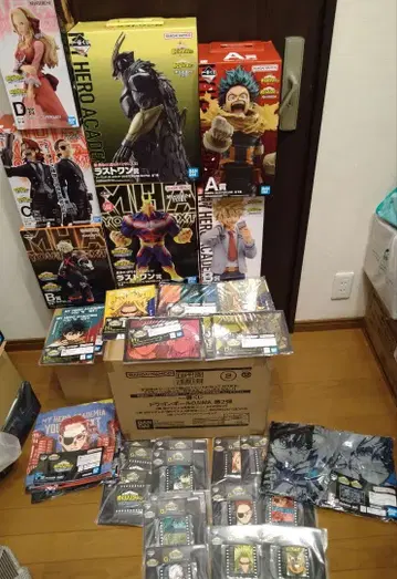 나의 히어로 아카데미아 피규어 세트 미개봉 새상품.