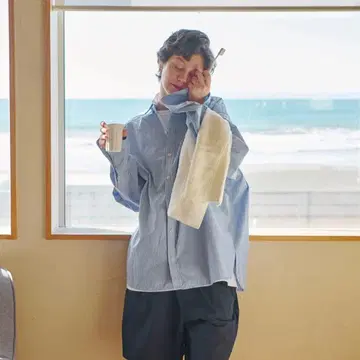 [BONBONSTORE 구매] Evistub 스트라이프 셔츠