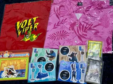 주토피아2 Happy 복권 알로하 셔츠 토트 굿즈 세트